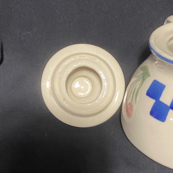 Tea pot Vintage 1970s hand painted - Picture 5 of 9